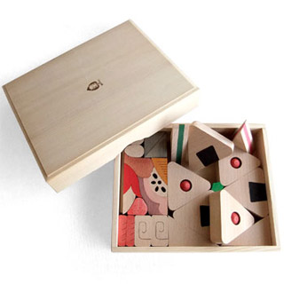 組み木 弁当箱