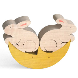 十二支の組み木